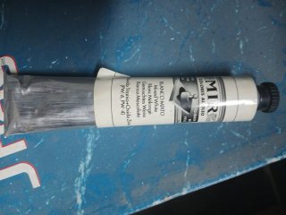 Pintura al óleo Blanco Mixto