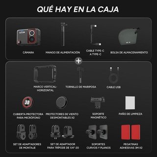 Cámara acción 8K SJCAM SJ30 sumergible NUEVO