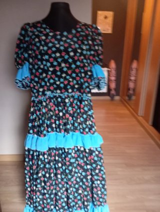 Vestido Sevillana Estampado