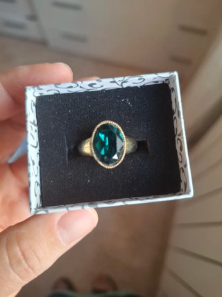 Anell amb Pedra Teal