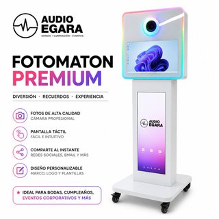 Fotomaton Premium Audio Egara