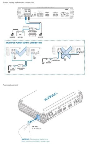 Amplificador Audison AF M4D