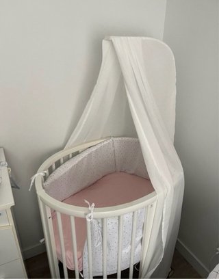 Minicuna y Cuna Stokke Blanca