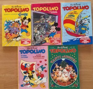 Fumetti Topolino anno 1986