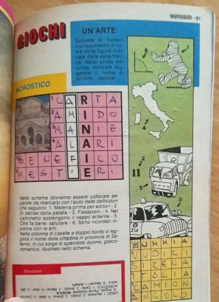 Fumetti Topolino anno 1986