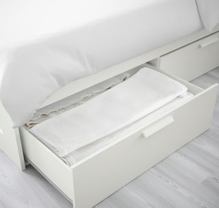 Cama IKEA BRIMNES 160x200 con 4 Cajones