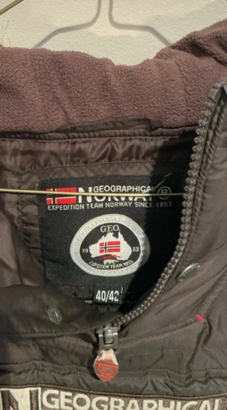 Chaquetón Geographical Norway Negro