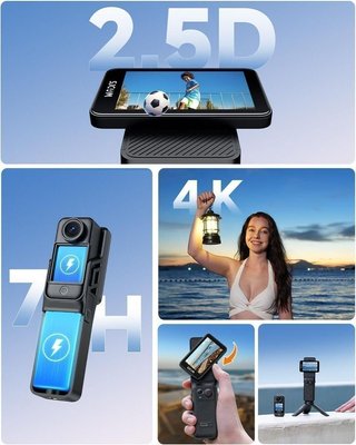 Cámara SJCAM C400 4K + pack 256G NUEVO