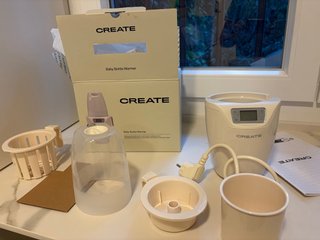 Calienta biberones esterilizador CREATE