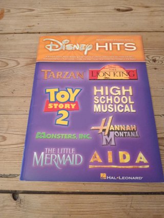 Libro Partituras Disney Hits Piano Solo