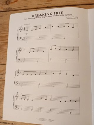 Libro Partituras Disney Hits Piano Solo