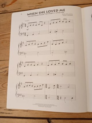 Libro Partituras Disney Hits Piano Solo