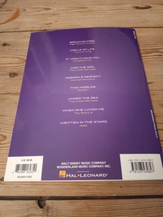 Libro Partituras Disney Hits Piano Solo