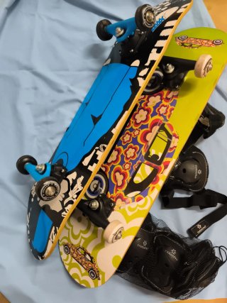 Monopatín Skate Tijuana + Protecciones