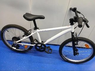 Bicicleta niños 20 Pulgadas MTB Rockrider ST 120 Blanco