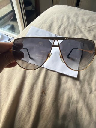 Gafas de Sol Cazal Doradas deluxe 24k