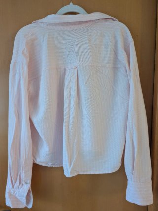 Camisa Parfois Rosa de Rayas Talla S