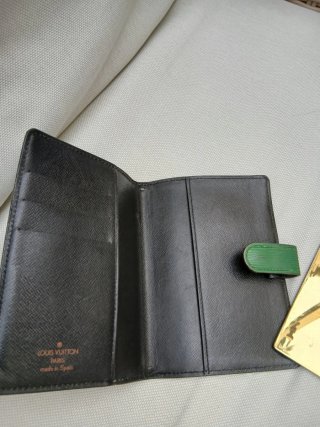 Funda para Pasaporte Louis Vuitton Epi Verde