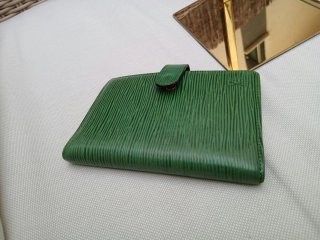 Funda para Pasaporte Louis Vuitton Epi Verde