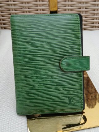 Funda para Pasaporte Louis Vuitton Epi Verde