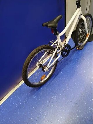 Bicicleta niños 20 pulgadas 6-9 años Riverside 100 blanco