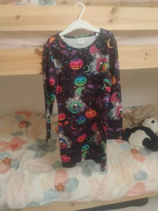 Vestido Halloween t. 8
