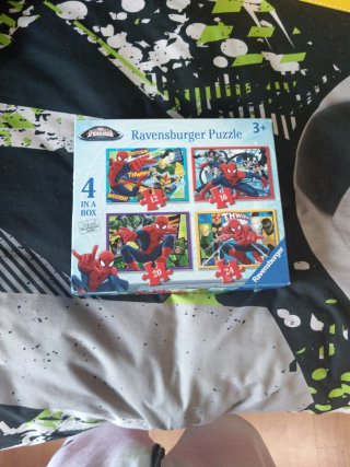 4 Puzzles Ravensburger Spiderman