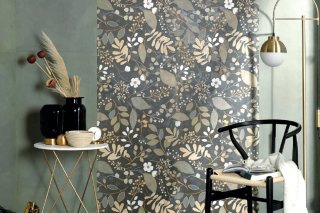 Piastrelle Decorative con Motivo Floreale