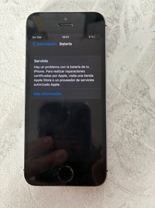 iPhone SE 2016 Negro 32 GB - LIBRE LEA DESCRIPCIÓN