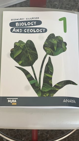 Libro 1ESO Anaya nuevo de biología y geología