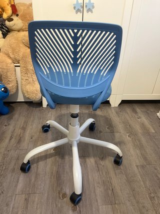 Silla Giratoria Azul