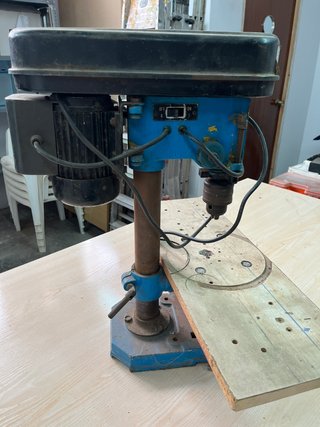 Taladro Columna Ega Mark H-13 5 Vel 13mm