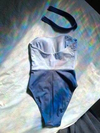 Bañador adidas azul talla XS
