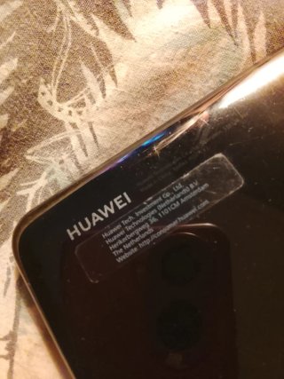 Huawei P smart 2019 Negro/Azul