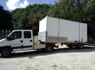 Remolque plataforma