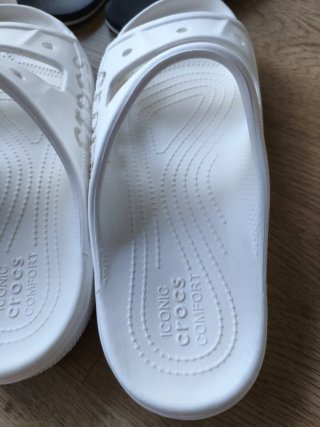 Chancletas Crocs y Puma