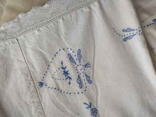 Juego de sábanas bordadas vintage