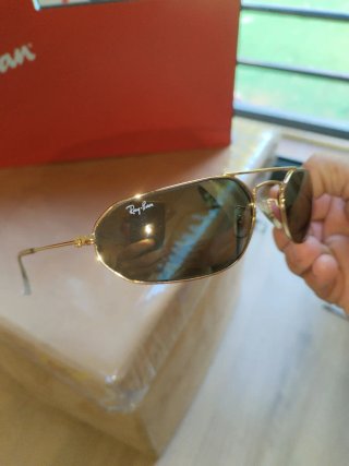 Gafas de sol Ray-Ban Aviator Square Oro