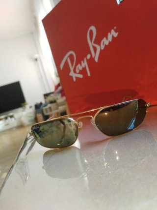 Gafas de sol Ray-Ban Aviator Square Oro