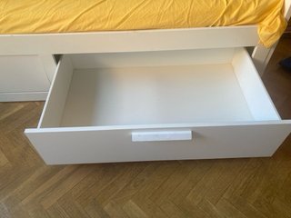 Cama nido blanca con cajones Ikea