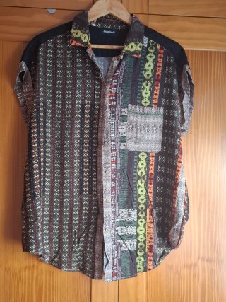 Camisa Desigual Multicolor Estampada