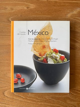 Libro Cocinas del mundo, México