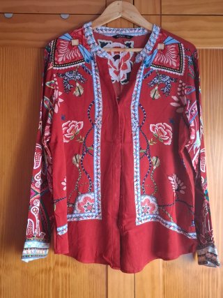 Camisa Desigual Estampada Talla XXL