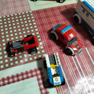 Lego City Bomberos Avión y Edificio