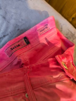 Lote de 7 pantalones de colores
