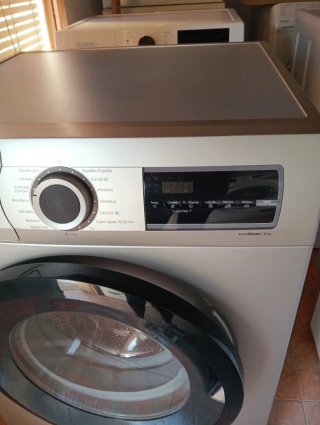Lavadora Balay 8kg 1200rpm extra silencio inox