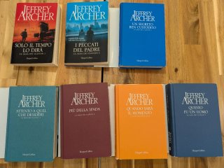 Lotto completo libri La Saga dei Clifton