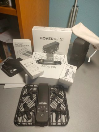 Dron Hoverair X1 Negro