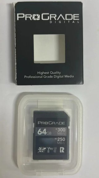 Tarjeta ProGrade Digital 64GB SDXC II V90
