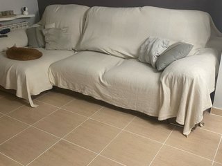 Sofá Chaise Longue Marrón